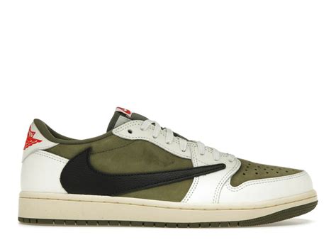 JORDAN 1 RETRO LOW OG MEDIUM OLIVE MEN'S