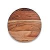 Buy Vesta Homes Wooden Round Chopping Board/Cutting Board/Serving Board ...