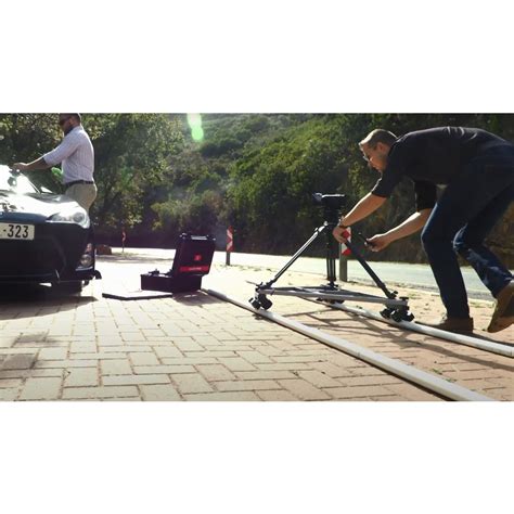 Proaim Swift Camera Dolly, 12ft Track – Portable & Affordable