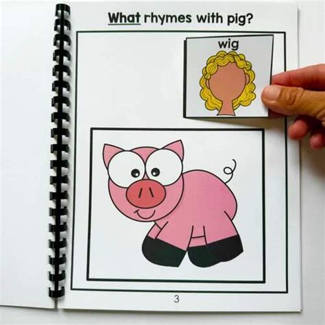 Rhyming Words Adapted Books Bundle by File Folder Heaven | TPT