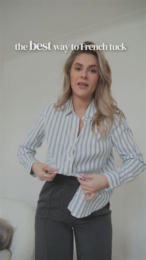 431K views · 7.2K reactions | ‼️How to get a neat shirt tuck‼️ 1. Fold ...