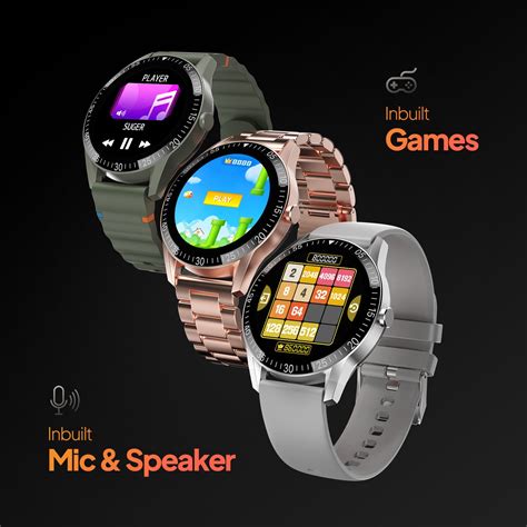 Talk with 35.3mm Display | BT Calling | Stainless steel – Fire-Boltt
