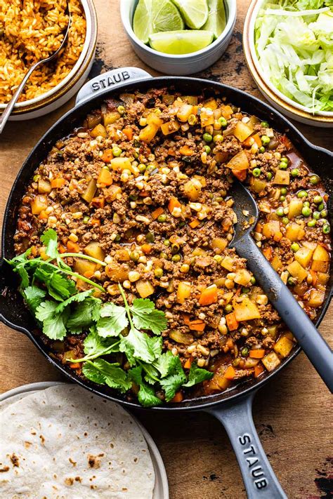 Easy One-Pan Mexican Picadillo Recipe | So Much Food
