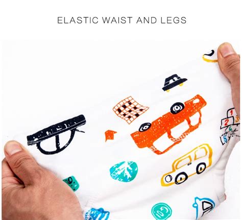 Pant Style Diapers Zoo Patterns for kids - Ultra-Breathable