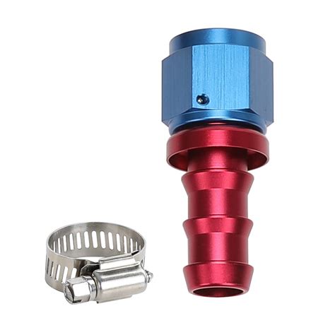 12AN Aluminum Straight Swivel Female AN12 1-1/16-12 Thread to barb 3/4 ...