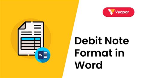 Image result for Debit Note Invoice Format