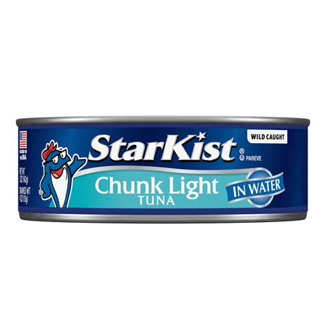 StarKist Chunk Light Tuna in Water 5 oz Can - Walmart.com