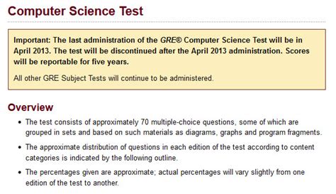 GRE Subject Test Computer Science 的图像结果
