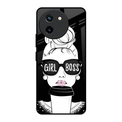 Girl Boss Vivo T3X 5G Glass Back Cover - Flat 35% Off On Vivo T3X 5G ...