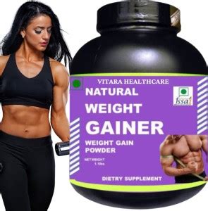 Vitara Healthcare Natural Weight Gainer, , Gain Protein , Muscle Growth ...