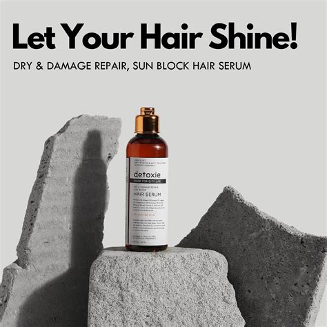 Foxy.in : Buy Detoxie Dry & Damage Repair Sun Block Hair Serum (100ml ...