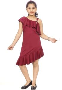 Style Junction Girls Midi/Knee Length Party Dress Price in India - Buy ...