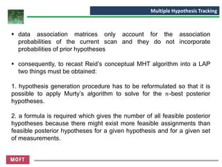 Image result for Multi Hypothesis Tracking Algorithm