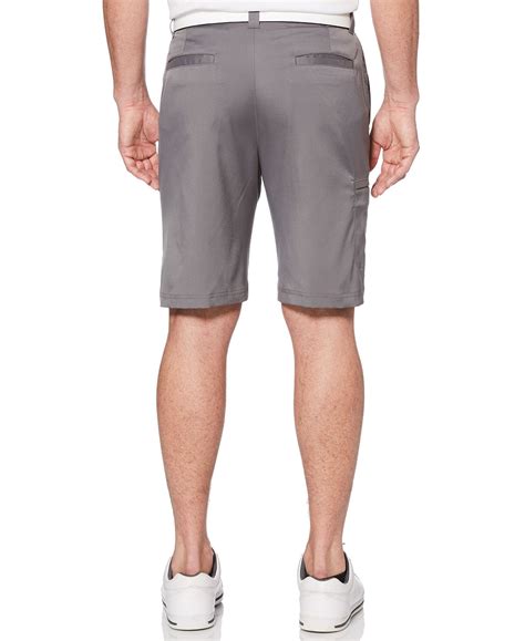 Pga Tour Moisture-wicking Stretch Cargo Golf Shorts Quiet Shade ...