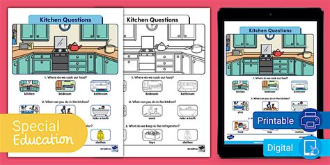 Life Skills Cooking Worksheets PDF | Life Skills | Twinkl US