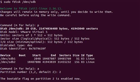 Image result for Linux Fdisk Format