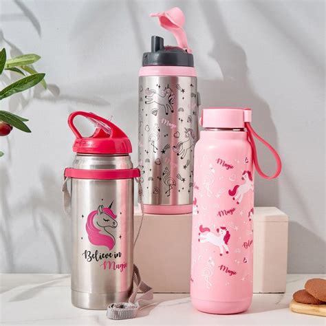 Buy Back To School Dew Stainless Steel Water Bottle - 500ml from Home ...