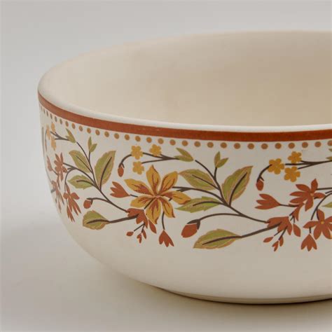 Buy Corsica Mohar Stoneware Printed Serving Bowl - 1.5L from Corsica by ...