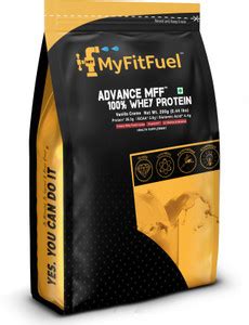 MyFitFuel Advance 100% Whey Protein, 200 gm Vanilla Crème Whey Protein ...