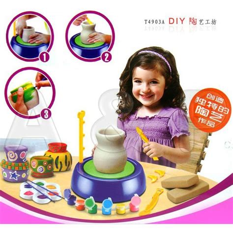 Buy Aali Imaginative Arts Pottery Wheel Game, A Skill Development ...