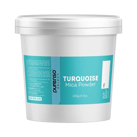 Turquoise Mica Powder - Purenso Select