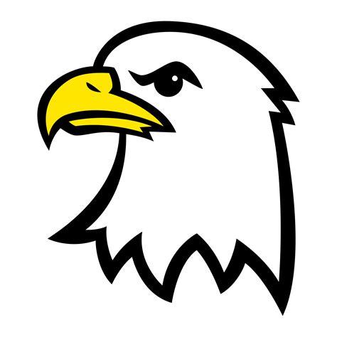 Eagle Cartoon Head 540400 Vector Art at Vecteezy