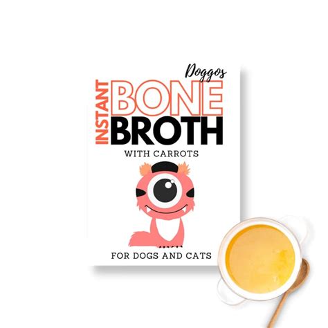 Doggos Instant Chicken Bone Broth with Carrot for Dogs and Cats – Paw Store