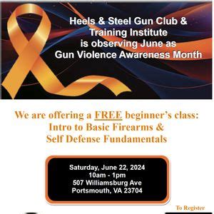 FREE beginner’s class: Intro to Basic Firearms & Self Defense ...