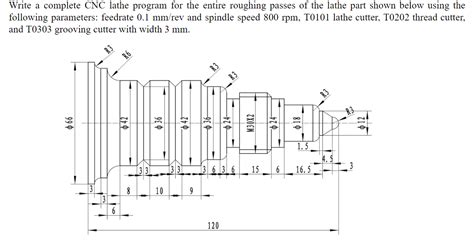 Sample CNC Lathe Program Cylindrical Part 的图像结果