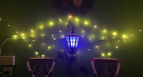 WHITERAY Outdoor Wall Lamp Metal Black Indoor Wall Light for Living ...