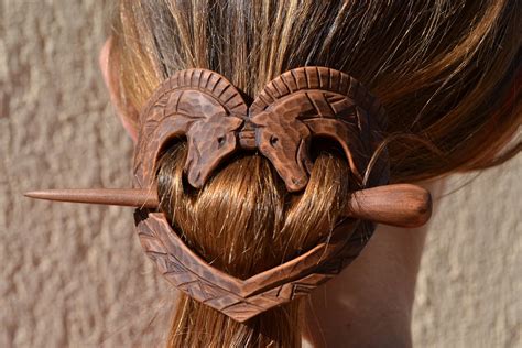 handmade Hair accessory Wooden hair accessory Hair sticks | Etsy ...