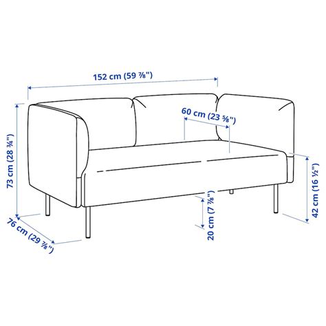 LILLEHEM 2-seat modular sofa - IKEA