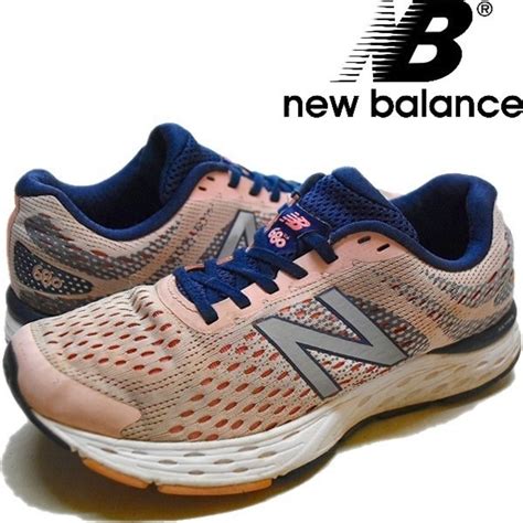 1点物 ニューバランスNB680 V6メッシュスニーカー古着レディース25.5メンズOKアメカジブランド90sストリート/スポーツシューズ中古 ...