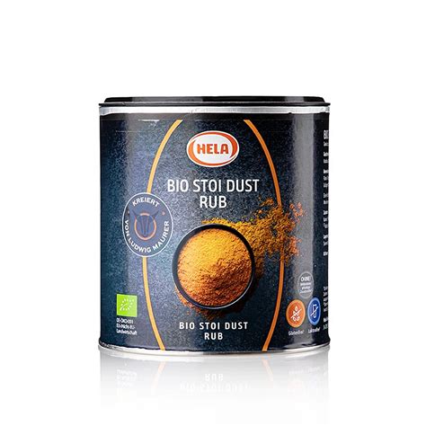HELA STOI Dust Rub, creado por Ludwig Maurer, organico, 370g, caja de ...