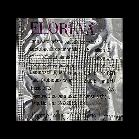FLOREVA CAPSULE 10'S Price, Uses, Side Effects & Substitutes | Medkart