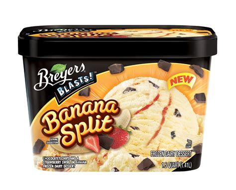 breyers blasts- banana split | Grocery foods, Different ice cream ...