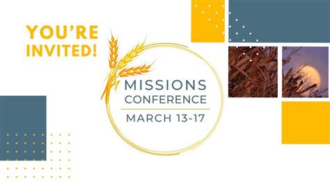 Missions Conference, Urbancrest, Lebanon, 13 March to 17 March ...