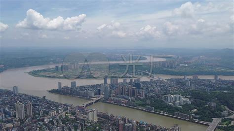 四川省泸州市全景航拍图 图片 | 轩视界