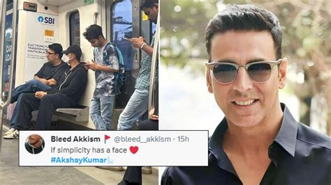 Akshay Kumar Goes Incognito In Mumbai Metro, Video Goes Viral; Fans Say ...