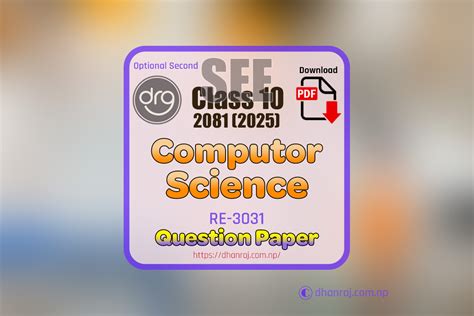 Image result for See 2081 Syllabus Computer Science