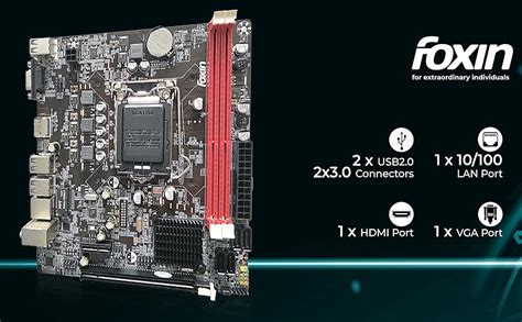 Amazon.in: Buy Foxin® FMB-H61 PRIME Motherboard - LGA 1155 Socket with ...