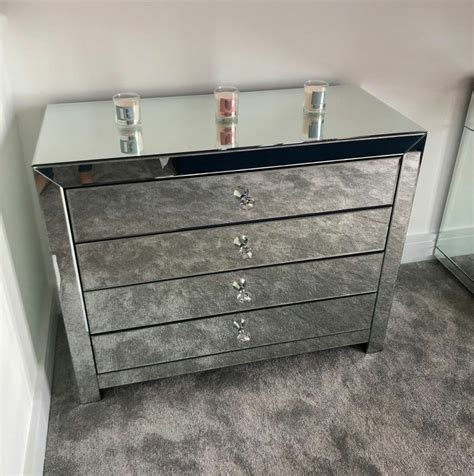 Mirrored Chest of drawer – Venetian Design - Shop Authentic Venetian ...