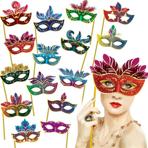 Buy Party Propz Bachelor Party Mask- 15pcs Bachelorette Party Props ...