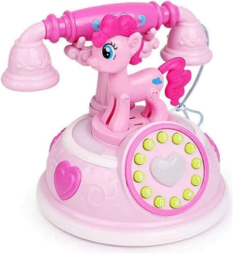 Buy myhoodwink Musical Old-Style Landline Toy Telephone for Kids ...