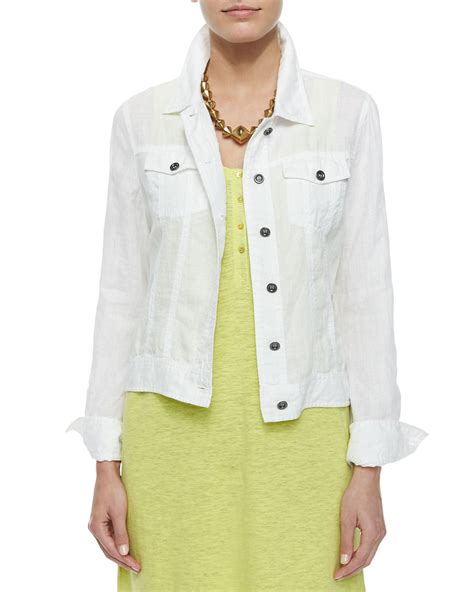 Denim Jacket Women White
