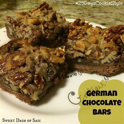 German Chocolate Baking Bar at Glenda Farias blog