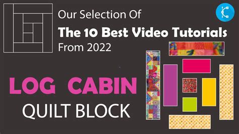 Image result for Log Cabin Quilt Block Tutorial