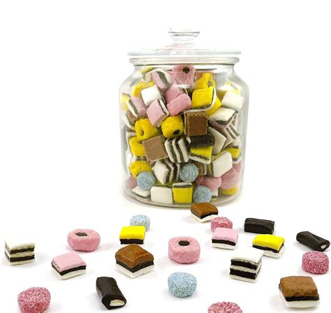 By The Cup Gustaf's English Licorice Allsorts Candy, 2 Pound By India ...