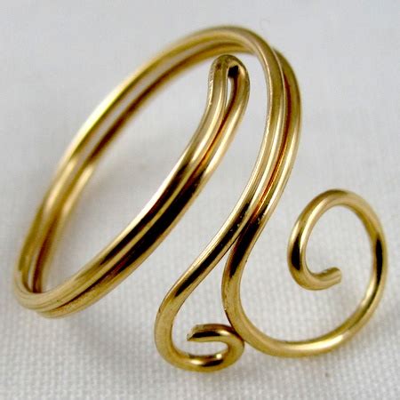 Easy Wire Ring Tutorial 的图像结果