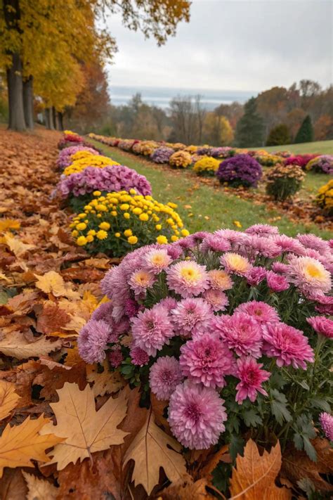 17+ Stunning Fall Flower Garden Ideas